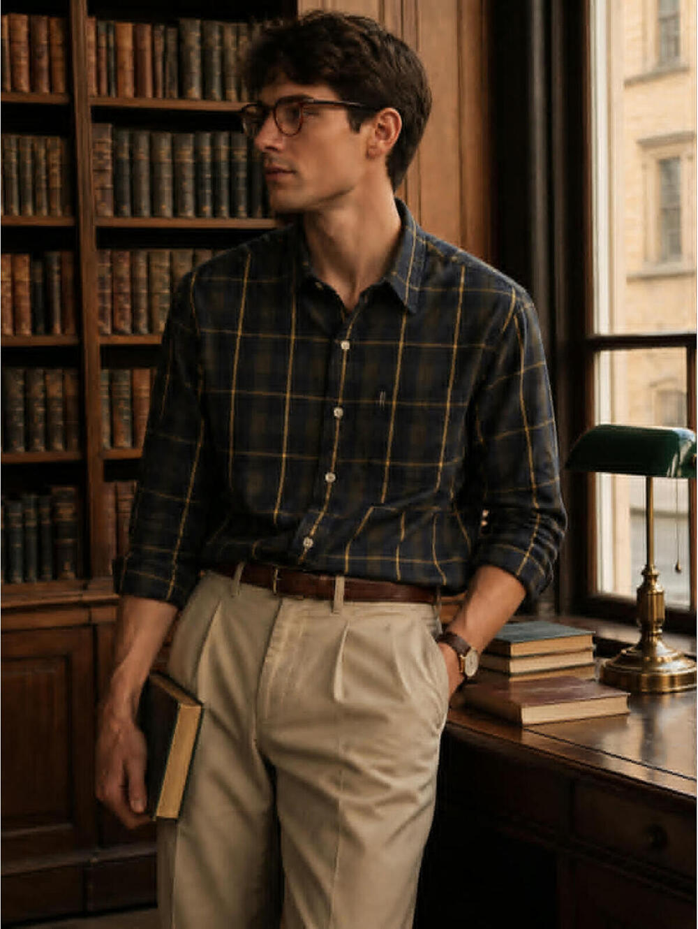 Levis Plaid Shirt Men L Dark Academia Old Money Poetcore Outdoor Camping Flannel